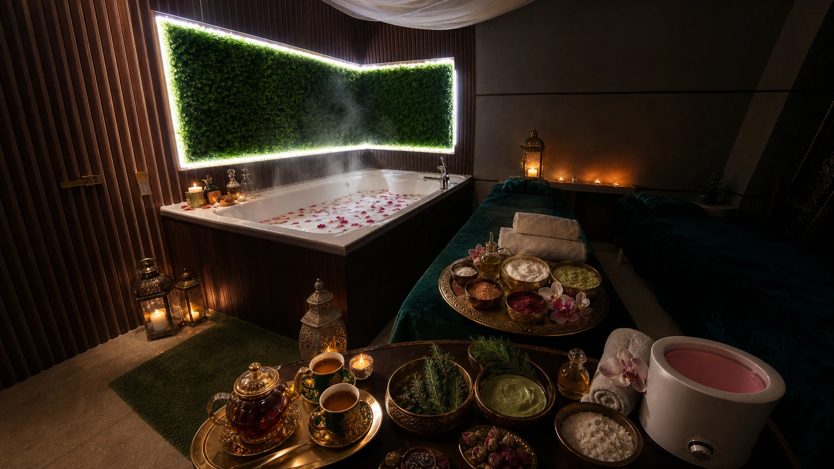 Ароматическая ванна в Pandora SPA