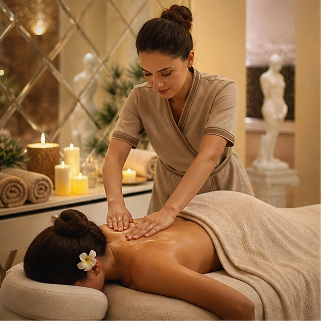 Расслабляющий массаж в Pandora SPA
