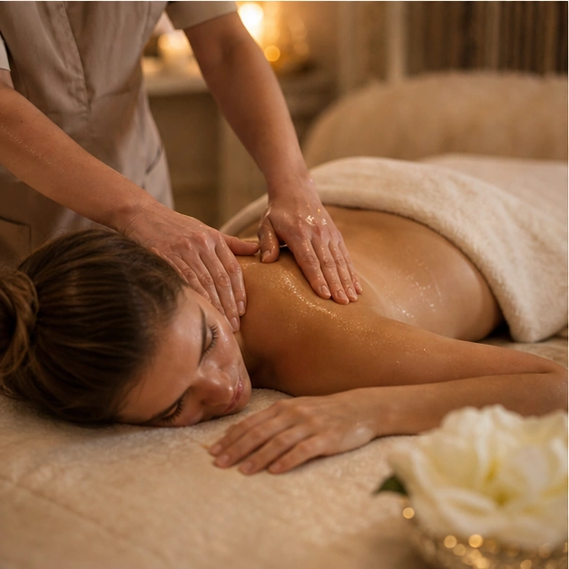 Расслабляющий массаж в Pandora SPA
