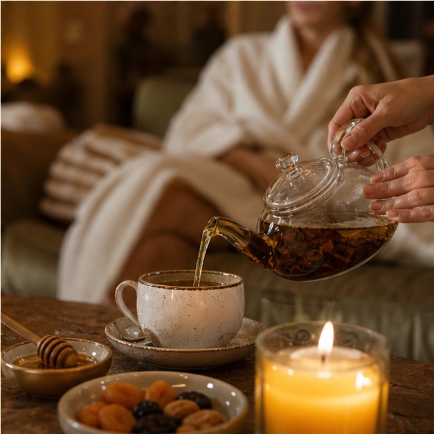 Чайная церемония после SPA-ритуала