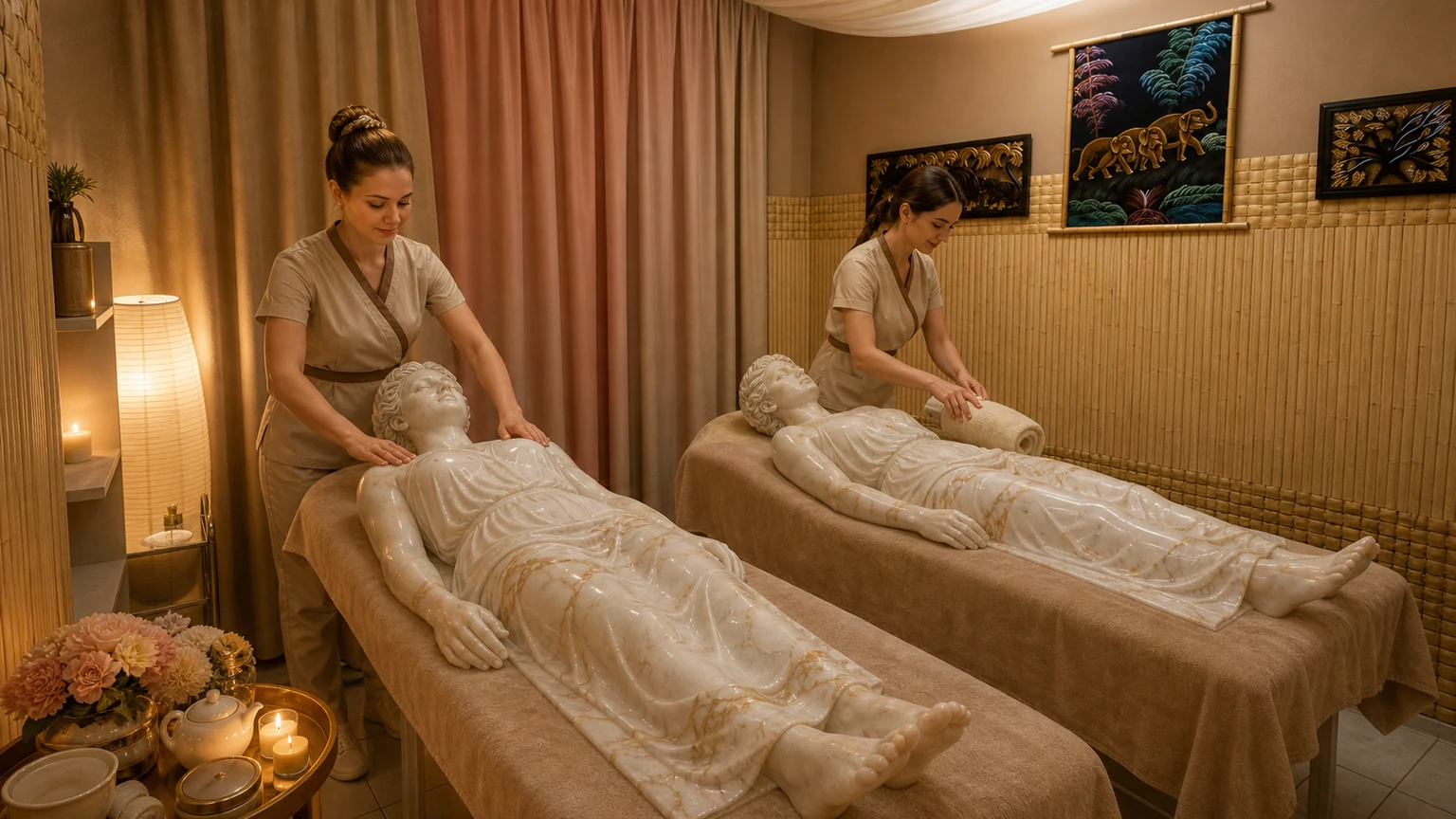 Парная SPA-программа Подружки в кабинете Pandora