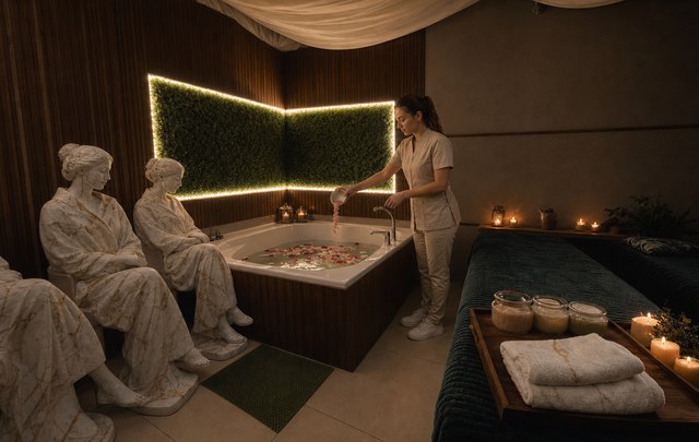 SPA-вечеринка Кассиопея с арома-ванной